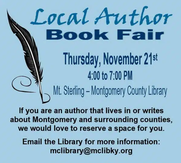 Local Author Book Fair Applicants Montgomery County Public Library